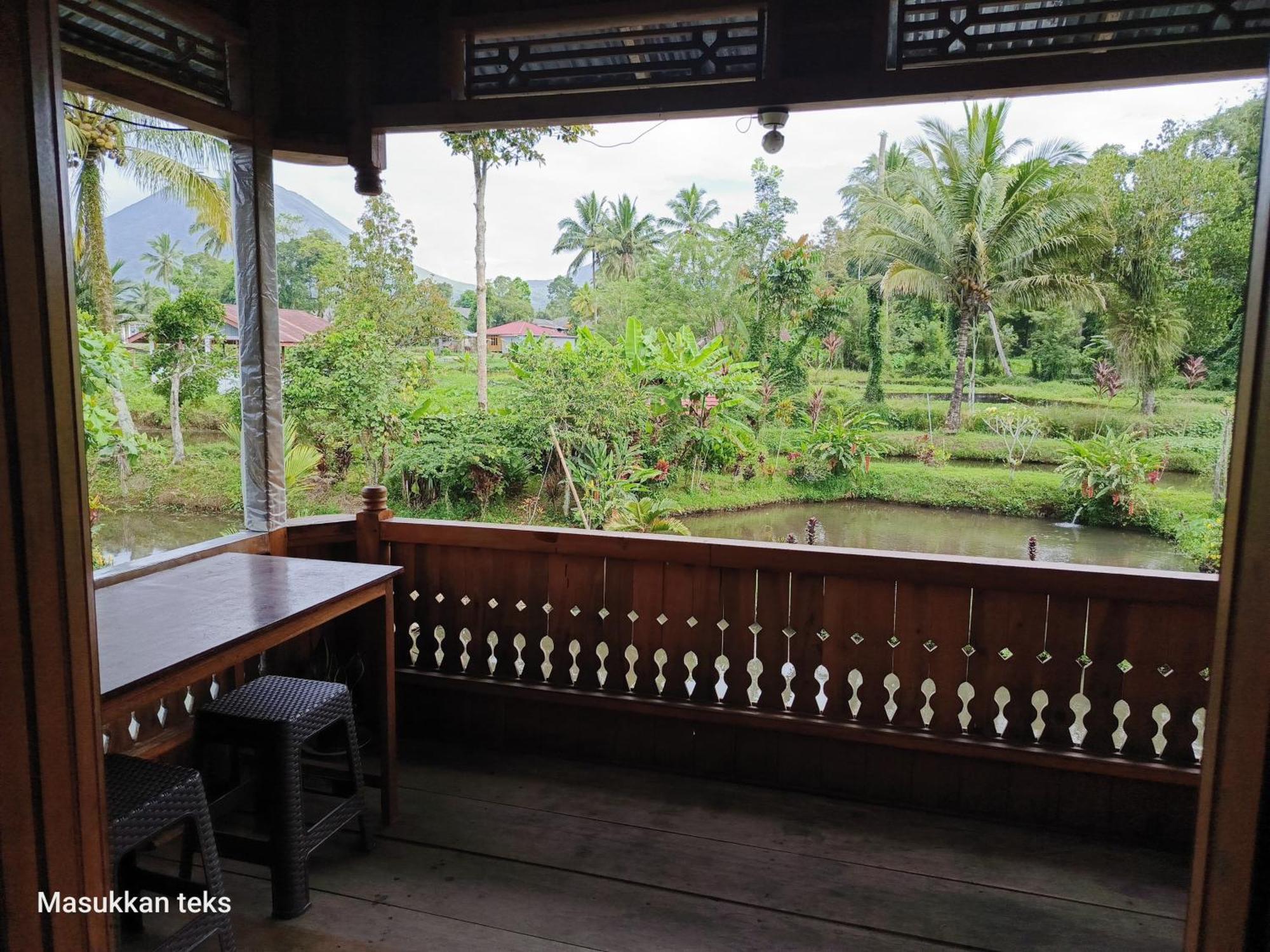 Talaga Tomohon Home Stay And Fishing Pond Zewnętrze zdjęcie