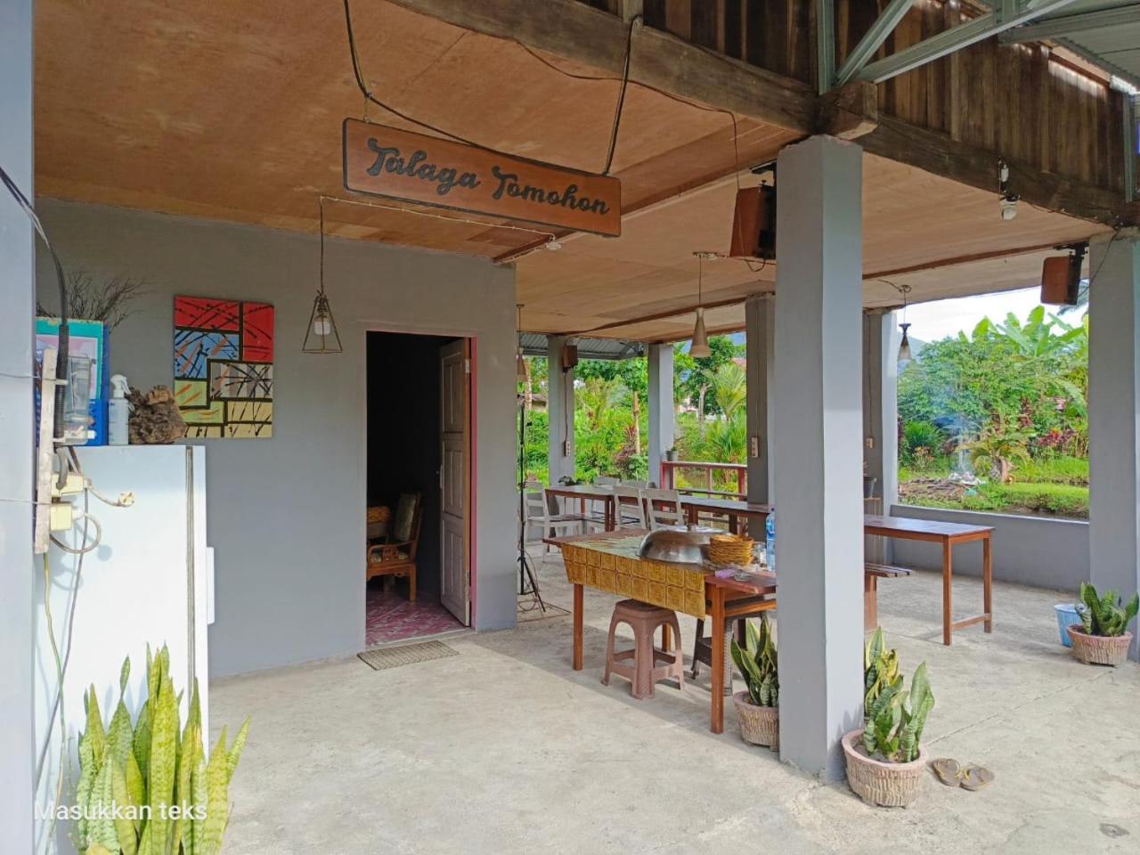 Talaga Tomohon Home Stay And Fishing Pond Zewnętrze zdjęcie